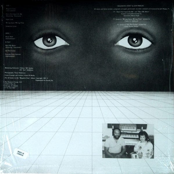 Jeff Phelps - Magnetic Eyes (LP) Numero Group Vinyl 825764181426