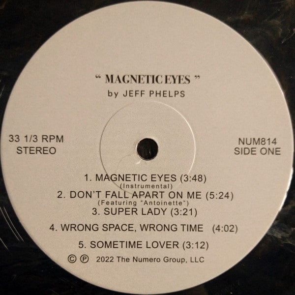 Jeff Phelps - Magnetic Eyes (LP) Numero Group Vinyl 825764181426