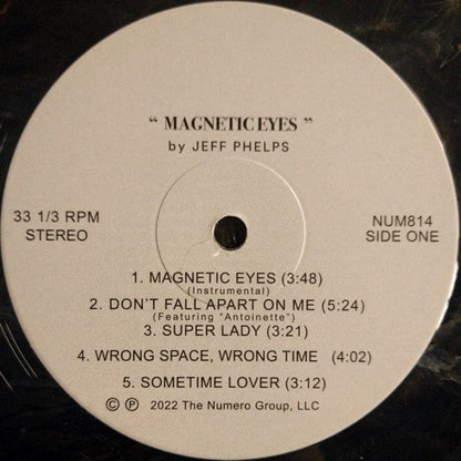 Jeff Phelps - Magnetic Eyes (LP) Numero Group Vinyl 825764181426