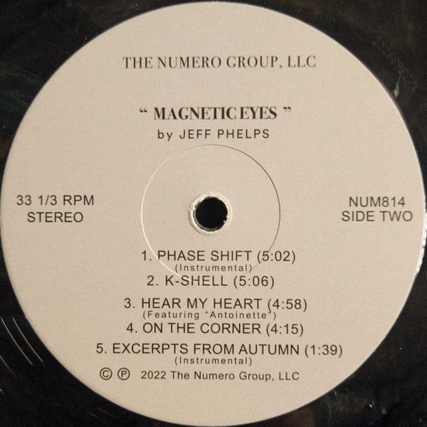 Jeff Phelps - Magnetic Eyes (LP) Numero Group Vinyl 825764181426