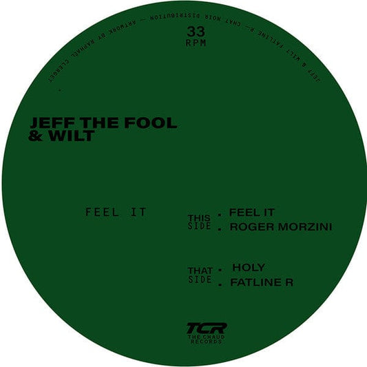 Jeff The Fool Wilt – Feel It (12", Thé Chaud Records, 2019) Front Cover