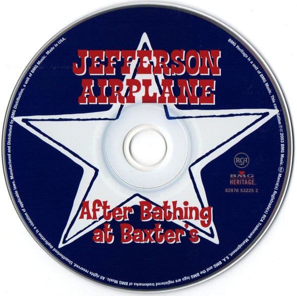 Jefferson Airplane - After Bathing At Baxter's (CD) RCA,BMG Heritage CD 828765322522