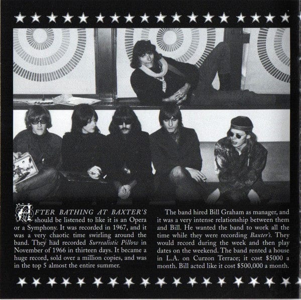 Jefferson Airplane - After Bathing At Baxter's (CD) RCA,BMG Heritage CD 828765322522