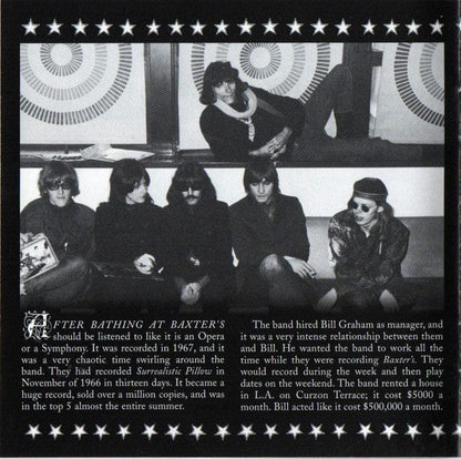 Jefferson Airplane - After Bathing At Baxter's (CD) RCA,BMG Heritage CD 828765322522