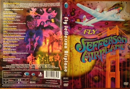 Jefferson Airplane - Fly Jefferson Airplane (DVD) Eagle Vision DVD 801213006595
