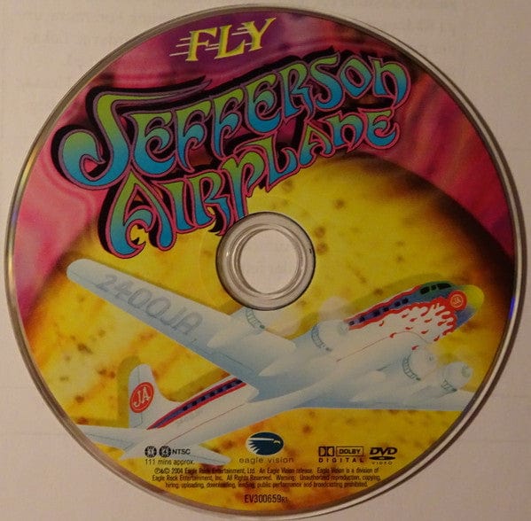 Jefferson Airplane - Fly Jefferson Airplane (DVD) Eagle Vision DVD 801213006595