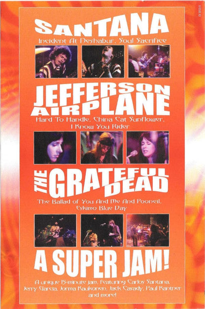 Jefferson Airplane - The Grateful Dead - Santana - A Night At The Family Dog (DVD) Eagle Vision DVD 801213012299