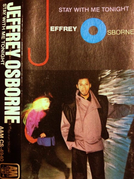 Jeffrey Osborne - Stay With Me Tonight (Cassette) A&M Records Cassette 07502149404