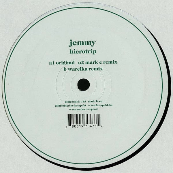 Jemmy (2) - Hierotrip (12") Mule Musiq Vinyl 880319704314