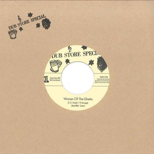 Jennifer Lara / Jackie Mittoo & Sound Dimension - Woman Of The Ghetto / Side Walk Doctor Version (7", RP) Studio One