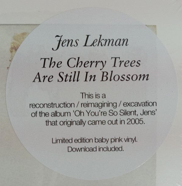 Jens Lekman - The Cherry Trees Are Still In Blossom (2xLP) Secretly Canadian Vinyl 656605038810