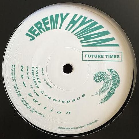 Jeremy Hyman - Couch (12") Future Times Vinyl