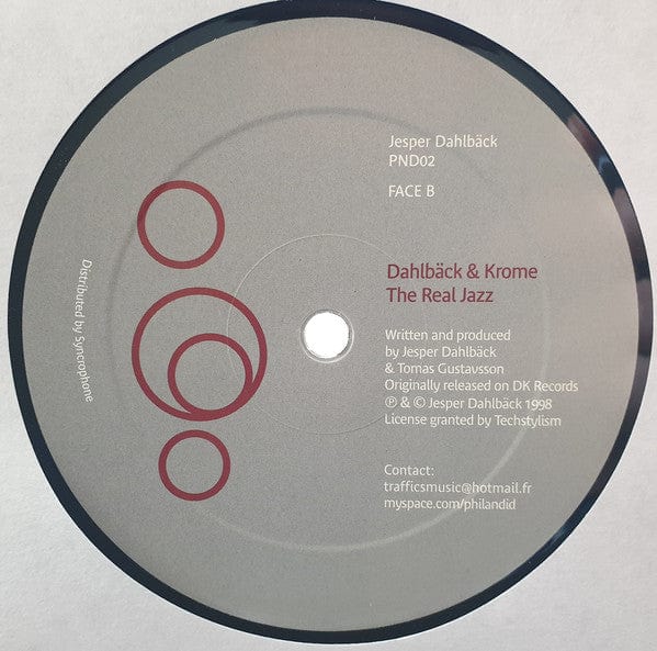 Jesper DahlbÃ¤ck / DahlbÃ¤ck & Krome* - What Is The Time, Mr. Templar? / The Real Jazz (12", RP) P&D