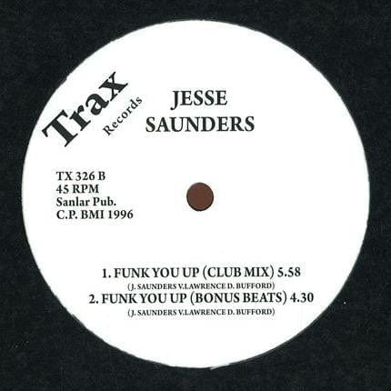 Jesse Saunders - Funk You Up (12", RE, RM) Trax Records