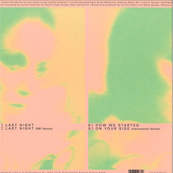 Jet Hammer - Last Night EP (12") Running Back Vinyl 4251804128858