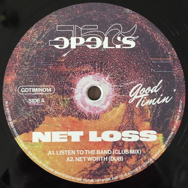 Jex Opolis - Net Loss (12") Good Timin' Vinyl