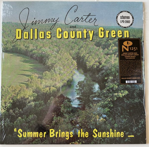 Jimmy Carter and Dallas County Green - Summer Brings the Sunshine (LP) Numero Group Vinyl 825764605120
