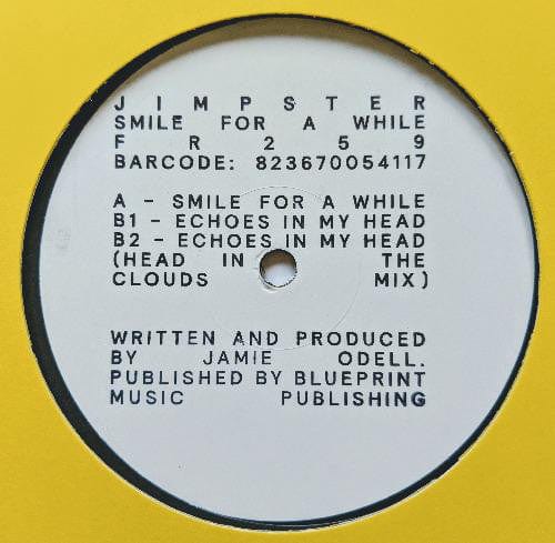 Jimpster - Smile For A While (12") Freerange Records