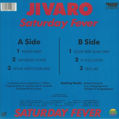 Jivaro (3) - Saturday Fever (LP) Kalita Records Vinyl 4062548029666