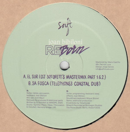 Joan Bibiloni - Re-Born (12") Saft Vinyl