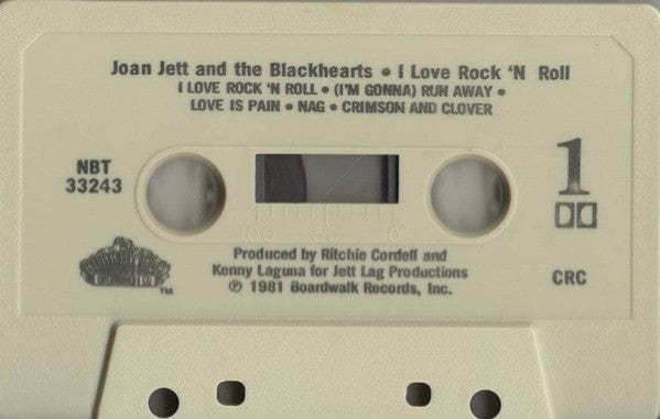 Joan Jett & The Blackhearts - I Love Rock 'N Roll (Cassette) The Boardwalk Entertainment Co Cassette