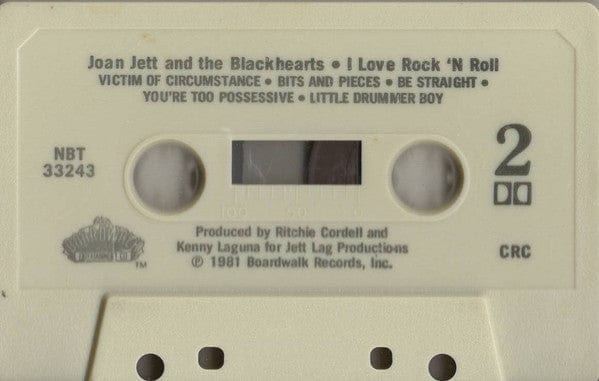 Joan Jett & The Blackhearts - I Love Rock 'N Roll (Cassette) The Boardwalk Entertainment Co Cassette