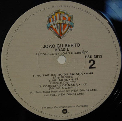 João Gilberto, Caetano Veloso, Gilberto Gil, Maria Bethânia - Brasil on Warner Bros. Records at Further Records