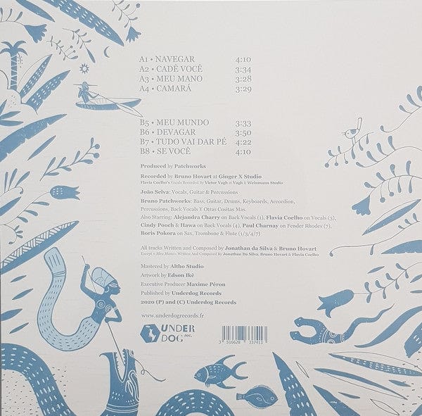 João Selva – Navegar (LP, Translucent Blue, Underdog Records, 2021) Image 3