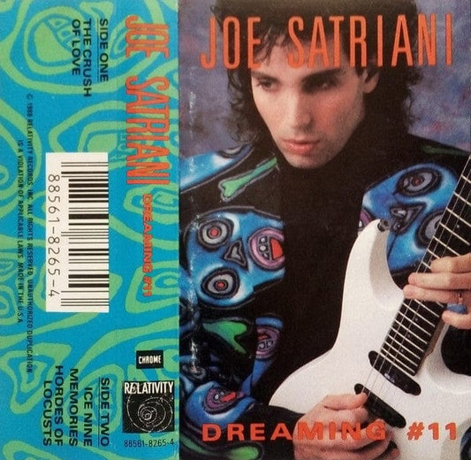 Joe Satriani - Dreaming #11 (Cassette) Relativity Cassette 8856182654