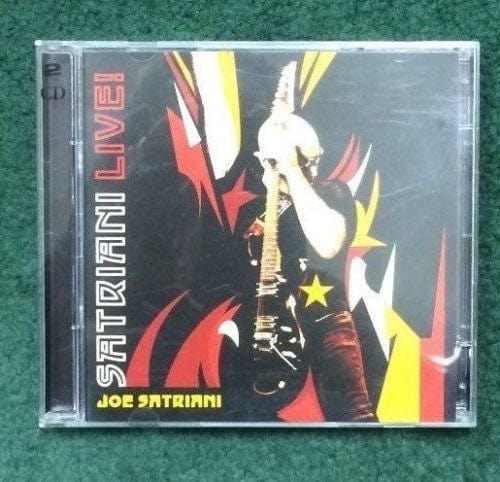 Joe Satriani - Satriani Live! (2xCD) Epic,Red Ink CD 886970172523