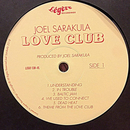 Joel Sarakula - Love Club (LP) Légère Recordings Vinyl 4026424009876