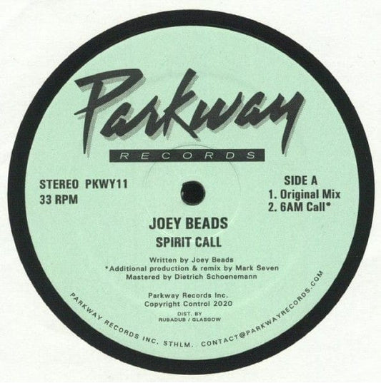 Joey Beads – Spirit Call (12", Parkway Records, 2020) Front Cover