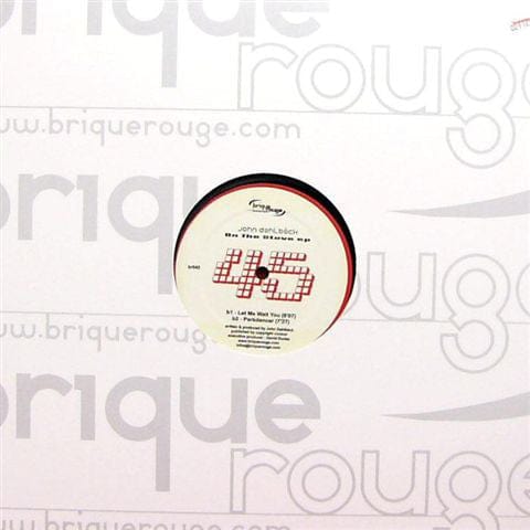 John DahlbÃ¤ck - On The Stove EP (12", EP) Brique Rouge
