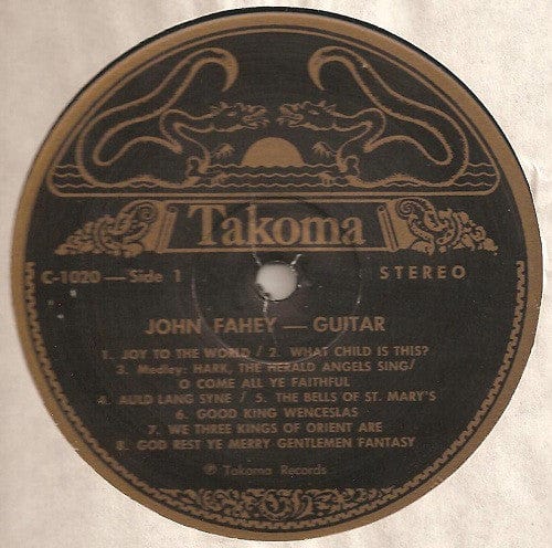 John Fahey - The New Possibility: John Fahey's Guitar Soli Christmas Album on Takoma at Further Records
