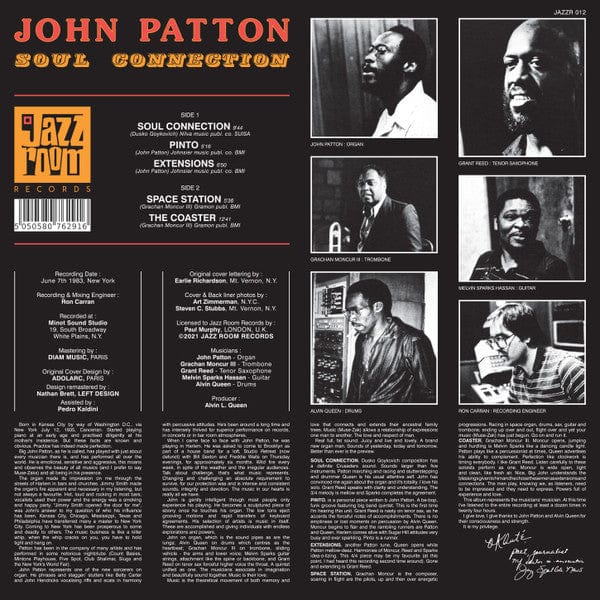 John Patton - Soul Connection (LP) Jazz Room Records Vinyl