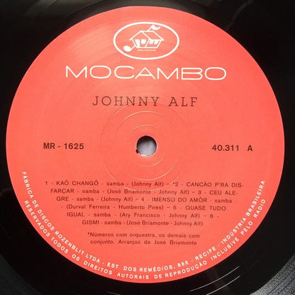Johnny Alf - Johnny Alf (LP, RE) Mr Bongo