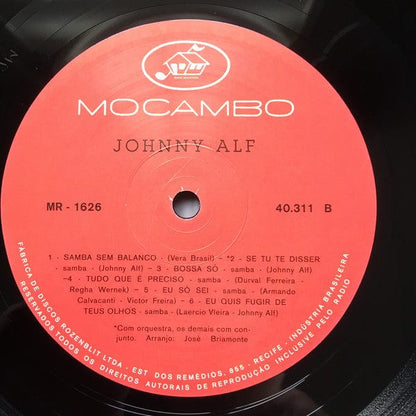 Johnny Alf - Johnny Alf (LP, RE) Mr Bongo
