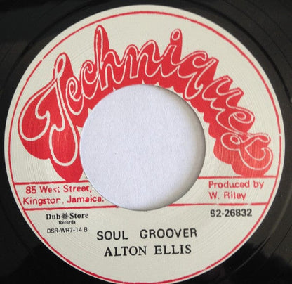 Johnny Osbourne / Alton Ellis - Niah Man / Soul Groover (7", RE) Techniques