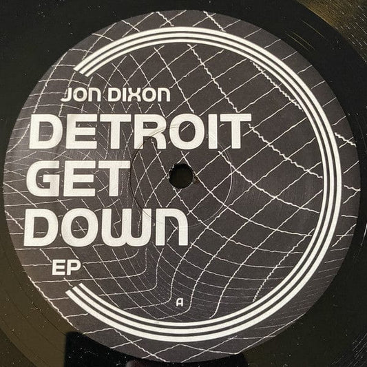 Jon Dixon (3) - Detroit Get Down EP (12") 4evr 4wrd Vinyl