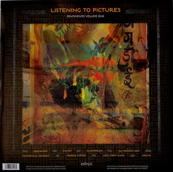 Jon Hassell - Listening To Pictures (Pentimento Volume One) (LP) Ndeya Vinyl 5060384612584