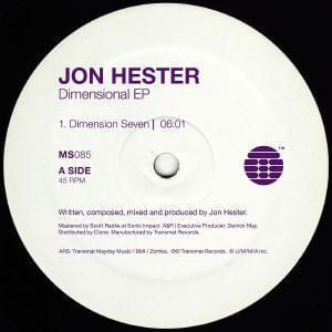 Jon Hester - Dimensional EP (12") Transmat Vinyl