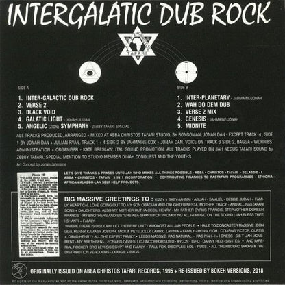 Jonah Dan - Intergalactic Dub Rock (LP, Album, RE) Bokeh Versions