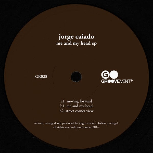 Jorge Caiado - Me And My Head (12") Groovement Vinyl