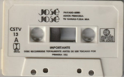 José José - Reflexiones (Cassette) Ariola Cassette