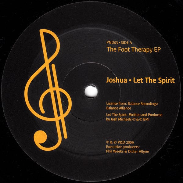 Joshua / Chez Damier / Ron Trent / Abacus - The Foot Therapy EP (12", EP, RE) P&D