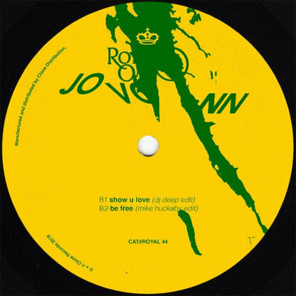 Jovonn - Goldtone Edits (12") Royal Oak Vinyl