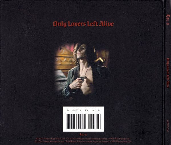 Jozef Van Wissem SQÜRL – Only Lovers Left Alive (CD, ATP Recordings, 2014) Back Cover