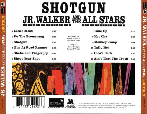 Jr. Walker And The All Stars* - Shotgun (CD) Motown,Universal Special Products CD 731453024526