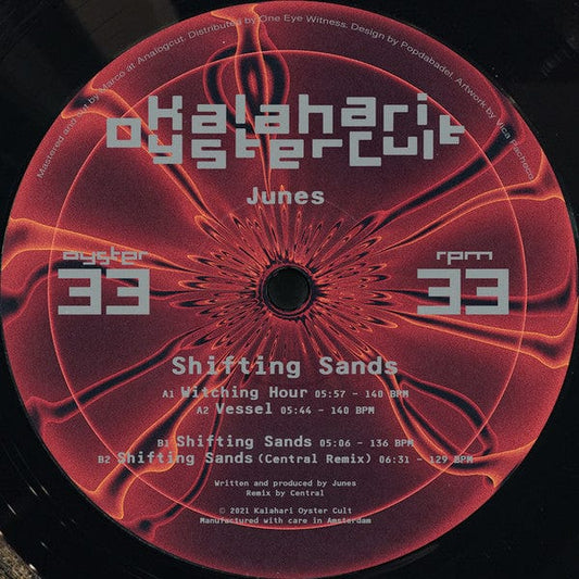 Junes (3) - Shifting Sands (12") Kalahari Oyster Cult Vinyl
