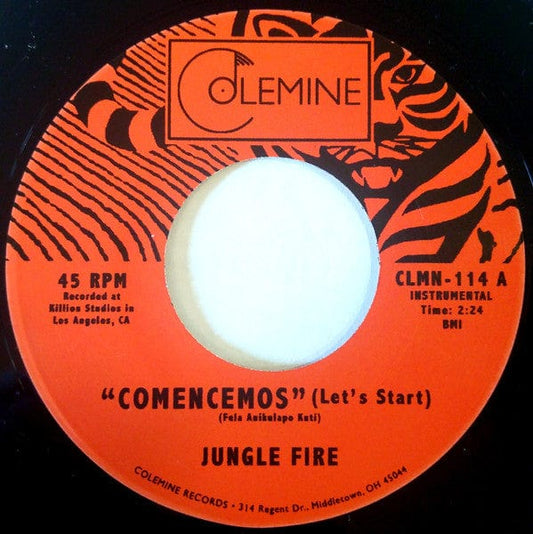 Jungle Fire - Comencemos (Let's Start) (7") Colemine Records Vinyl 762189503207